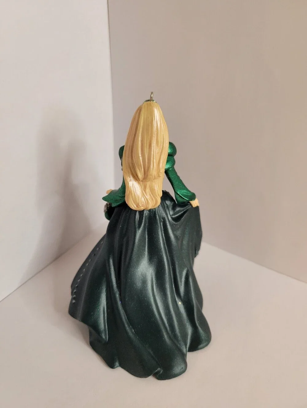 Barbie Elegant Green & Blonde Holiday Ornament, Collectible